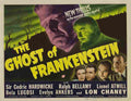 Ghost of Frankenstein The 01  film star poster A4 Photo Print