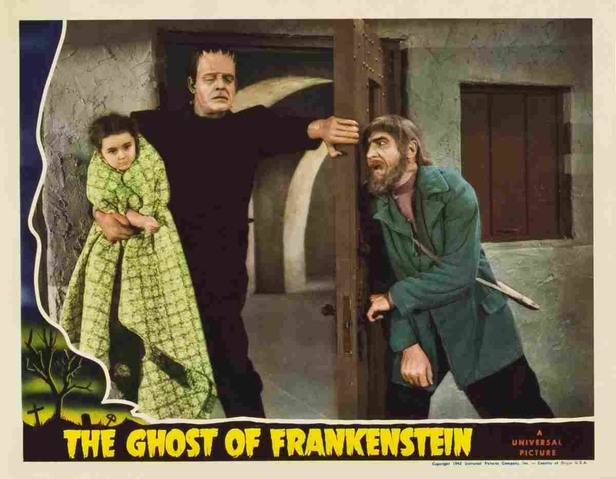 Ghost of Frankenstein The 05  film star poster A4 Photo Print