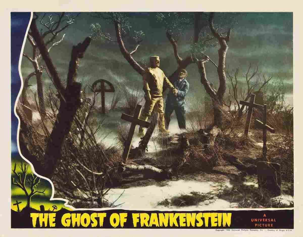 Ghost of Frankenstein The 07  film star poster A4 Photo Print