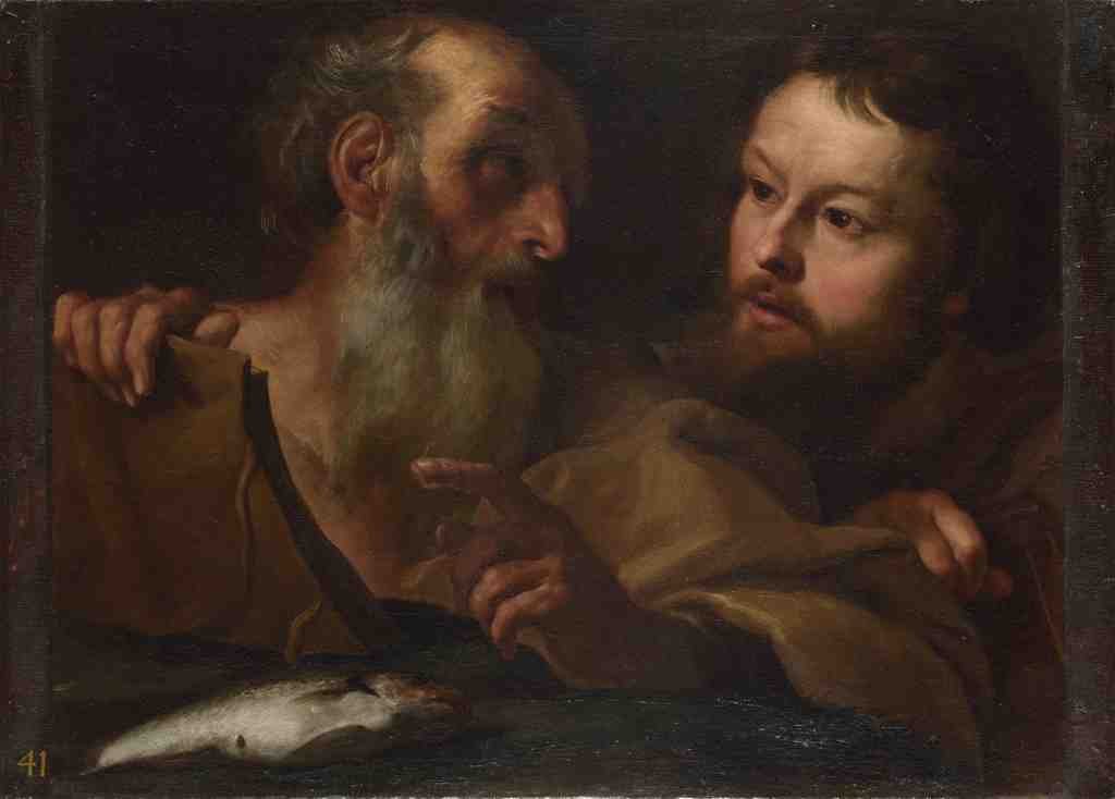 Gian Lorenzo Bernini Saints Andrew and Thomas A4 Photo Print