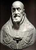 Gian Lorenzo Bernini bust of pope gregory xv1 Art A4 Photo Print