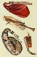 Gibb William 1839 1929 Musical Instruments 1921 Bagpipes 1 A4 Photo Print