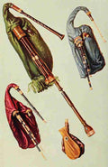 Gibb William 1839 1929 Musical Instruments 1921 Bagpipes 2 A4 Photo Print