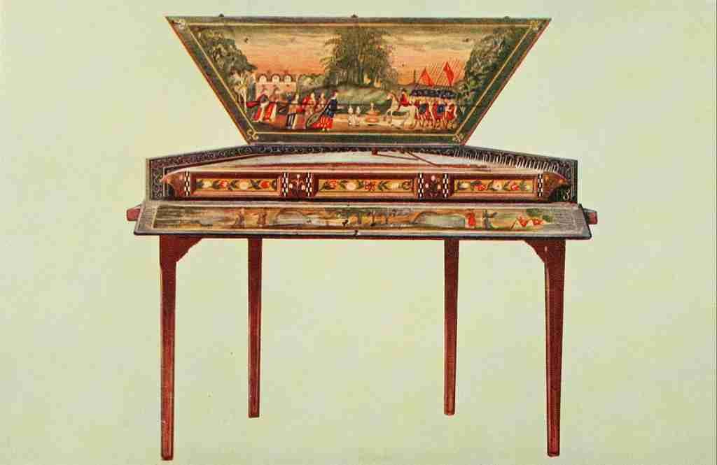 Gibb William 1921 Dulcimer A4 Photo Print