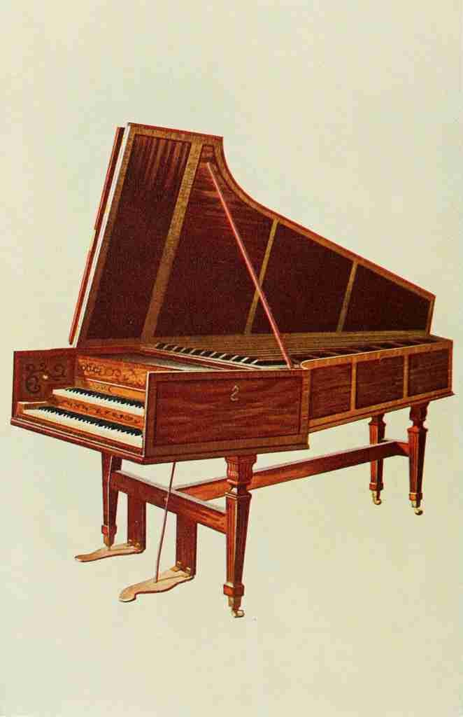 Gibb William 1921 Empress Harpsichord A4 Photo Print