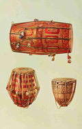 Gibb William 1921 Indian Drums A4 Photo Print