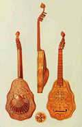 Gibb William 1921 Queen Elizabeths Lute A4 Photo Print