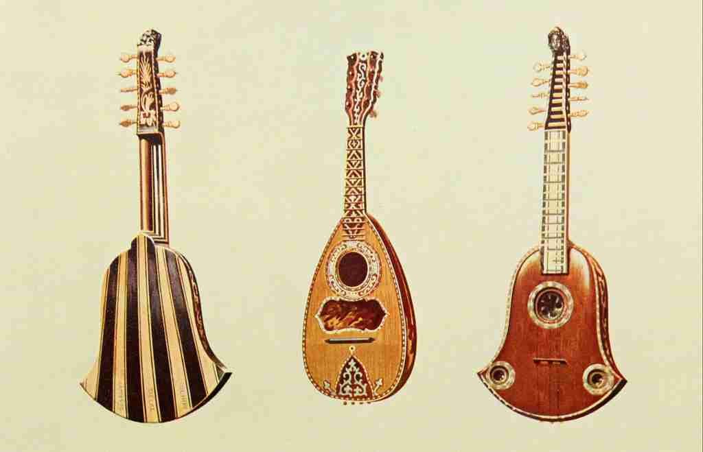 Gibb William 1921 Quinterna & Mandoline A4 Photo Print