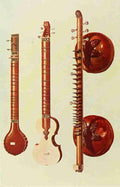 Gibb William 1921 Sitars & Vina A4 Photo Print