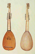 Gibb William 1921 Theorbo A4 Photo Print