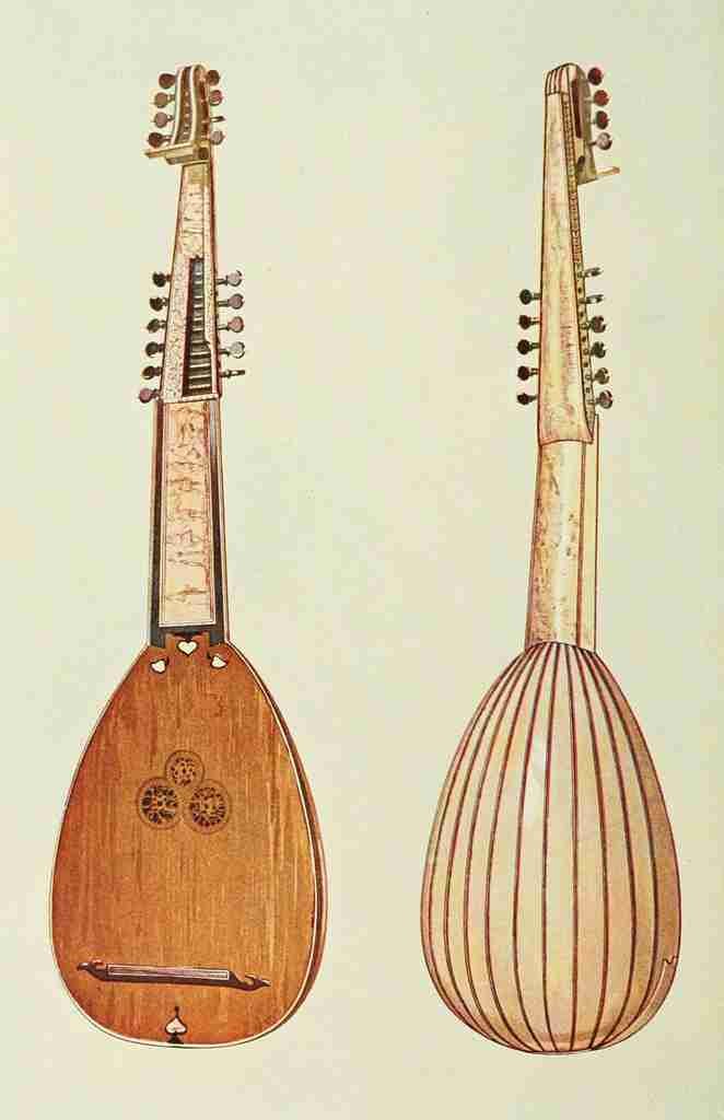 Gibb William 1921 Theorbo A4 Photo Print