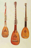 Gibb William 1921 Three Chitarroni A4 Photo Print