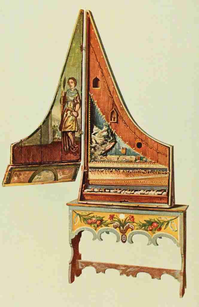Gibb William 1921 Upright Spinet A4 Photo Print