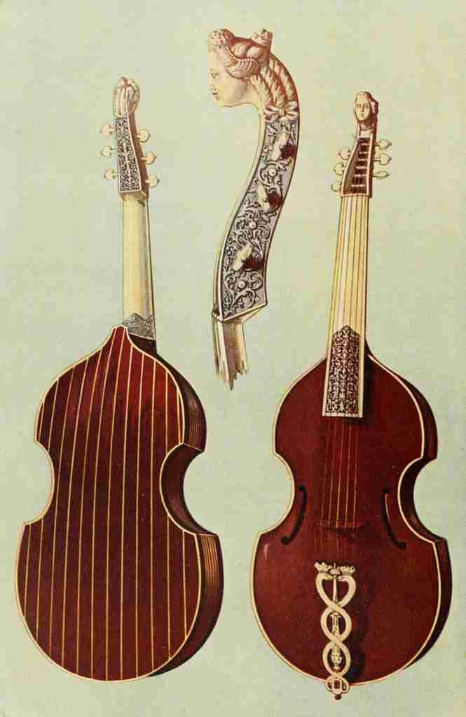 Gibb William 1921 Viola da Gamba A4 Photo Print