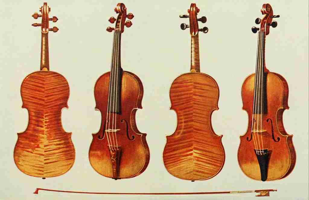 Gibb William 1921 Violins A4 Photo Print