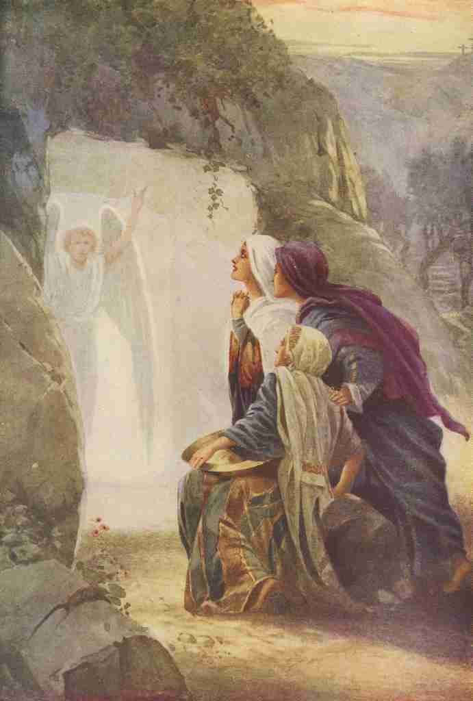 Gibbs WJ The Life of Jesus c1930 Hes not here He has risen A4 Photo Print