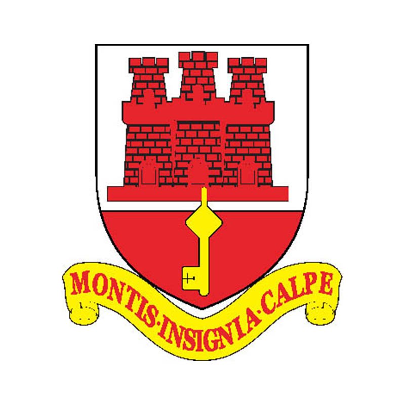 Gibraltar Coat Of Arms N4475 A4 Photo Print