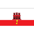 Gibraltar Flag N4476 A4 Photo Print