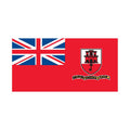 Gibraltar Flag N4917 A4 Photo Print