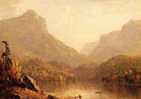 Gifford Sanford Robinson Lake Scene 1861 A4 Photo Print