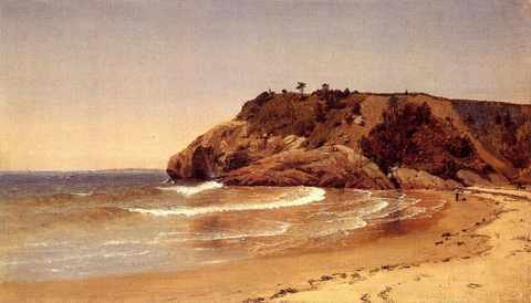 Gifford Sanford Robinson Manchester Beach 1865 A4 Photo Print
