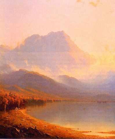 Gifford Sanford Robinson Morning In The Adirondacks A4 Photo Print