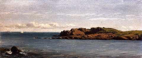 Gifford Sanford Robinson Study On The Massachusetts Coast A4 Photo Print
