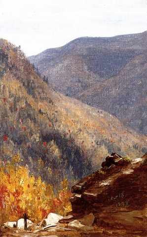 Gifford Sanford Robinson View Near Kauterskill Cove A4 Photo Print