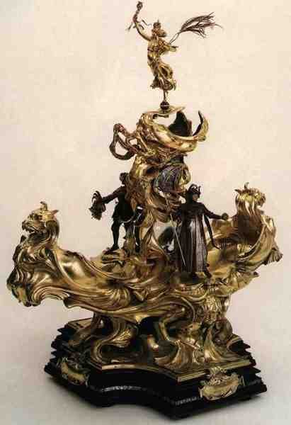 Gilbert Alfred Epergne Presented To Queen Victoria A4 Photo Print