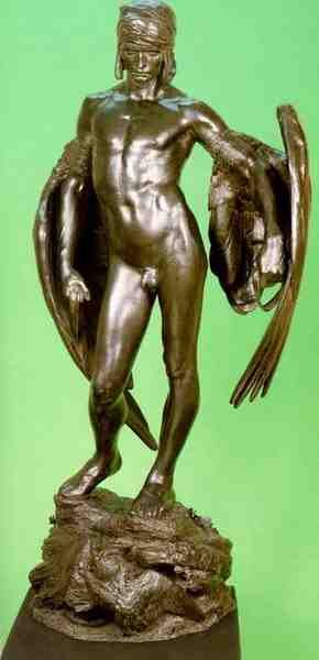 Gilbert Alfred Gilbert Icarus A4 Photo Print