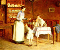 Gilbert Victor Gabriel Le Gouter Des Enfants A4 Photo Print