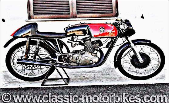 Gilera 175 Milano motorbike A4 Photo Print