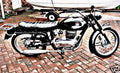 Gilera G150 motorbike A4 Photo Print