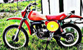 Gilera Gr2 motorbike A4 Photo Print