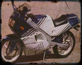 Gilera Mx1 125 88 2 A4 Photo Print Motorbike Vintage Aged