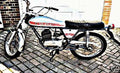Gilera Rs50 motorbike A4 Photo Print