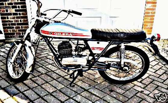 Gilera Rs50 motorbike A4 Photo Print