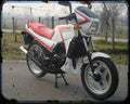 Gilera Rv125 84 Motorbike Vintage Aged A4 Photo Print