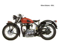 Gilera Saturno 1951 motorbike A4 Photo Print