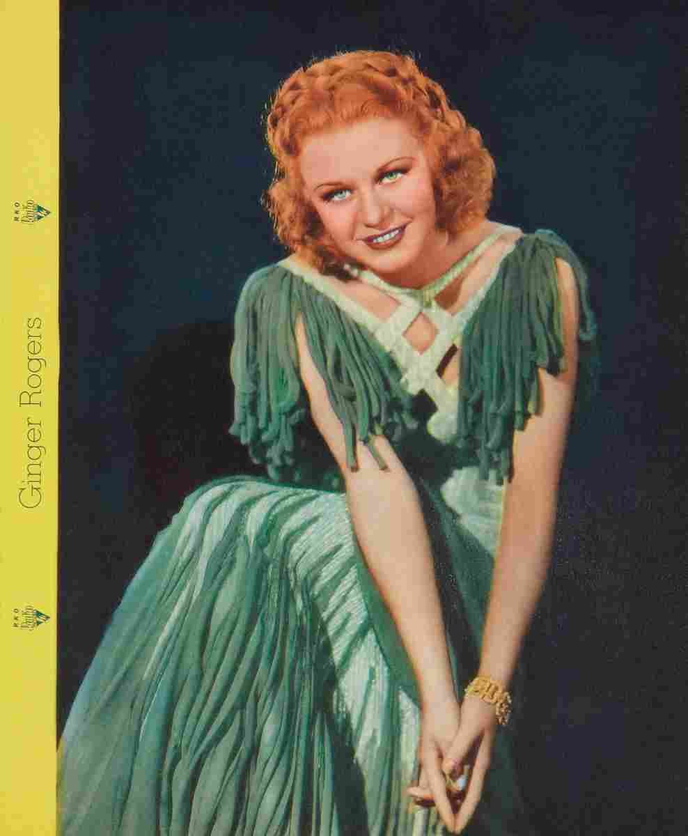 Ginger Rogers Dixie Cup 1 film star poster A4 Photo Print
