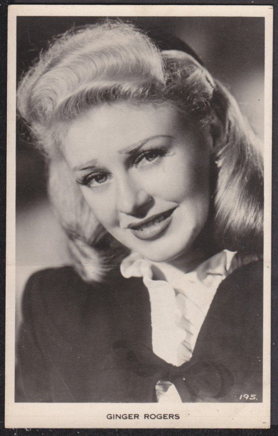 Ginger Rogers Vintage A4 Photo Print