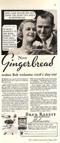 Gingerbread Bob Della Vintage Retro Advert Ads A4 Photo Print