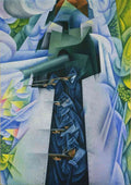 Gino Severini armored train in action 1915 A4 Photo Print