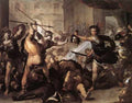 Giordano LucPerseus Fighting Phineus And His Companions A4 Photo Print
