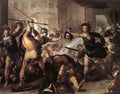 Giordano Luca Perseus Fighting Phineus And His Companions  A4 Photo Print