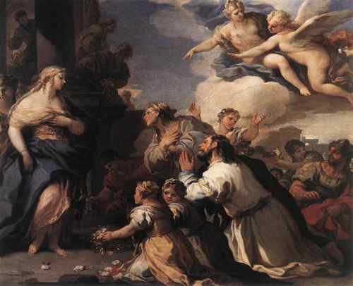 Giordano Luca Psyche Honoured By The People  A4 Photo Print