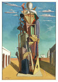 Giorgio De Chirico 16 5 giorgio de chirico the great machine A4 Photo Print
