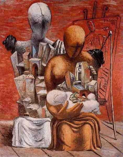 Giorgio De Chirico 45 5 A4 Photo Print