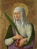 Giorgio Schiavone A Female Saint A4 Photo Print