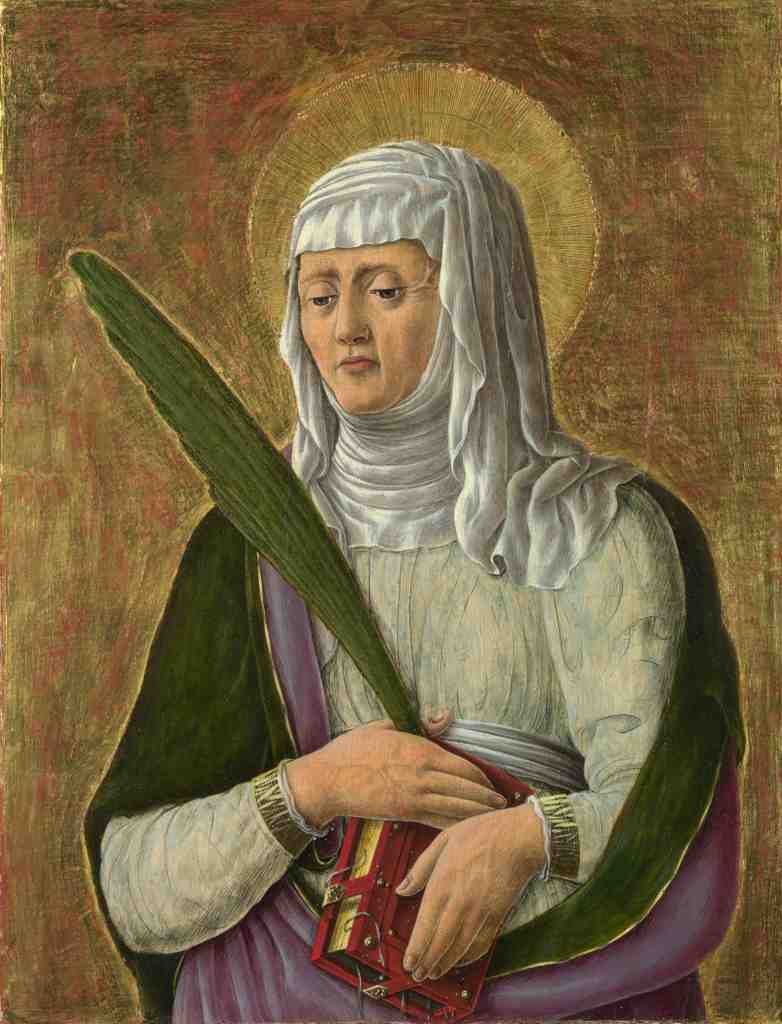 Giorgio Schiavone A Female Saint A4 Photo Print